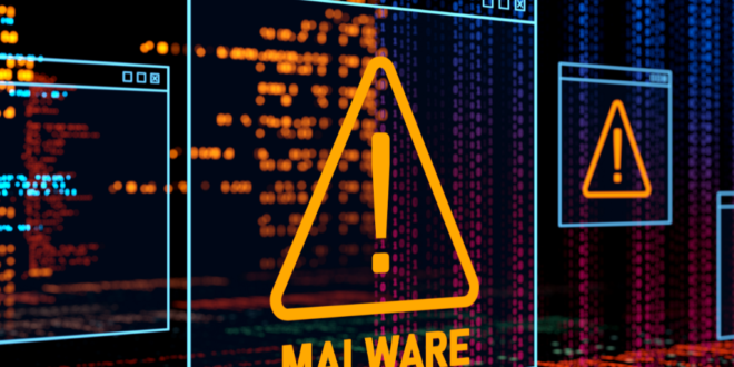 un alerte malware dans des fenêtres